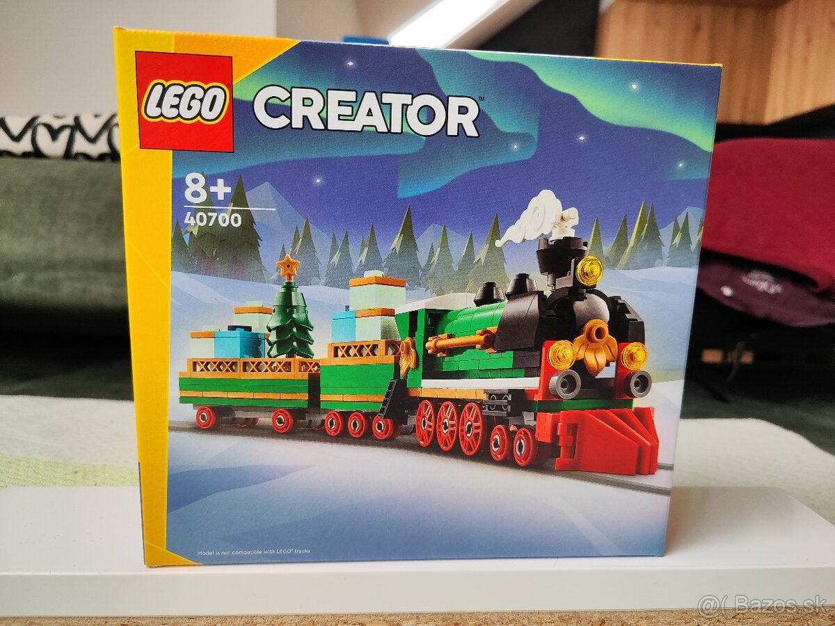 NEROZBALENÉ LEGO 40700 Vianočný vláčik