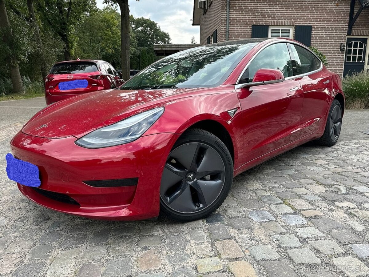 Predám Tesla 3 Standard Range Plus 60 kwh