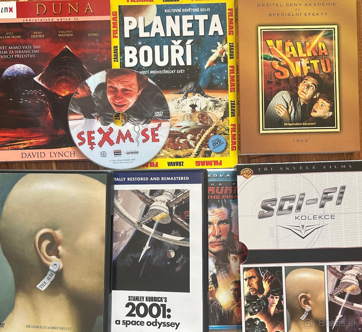 7 x scifi DVD