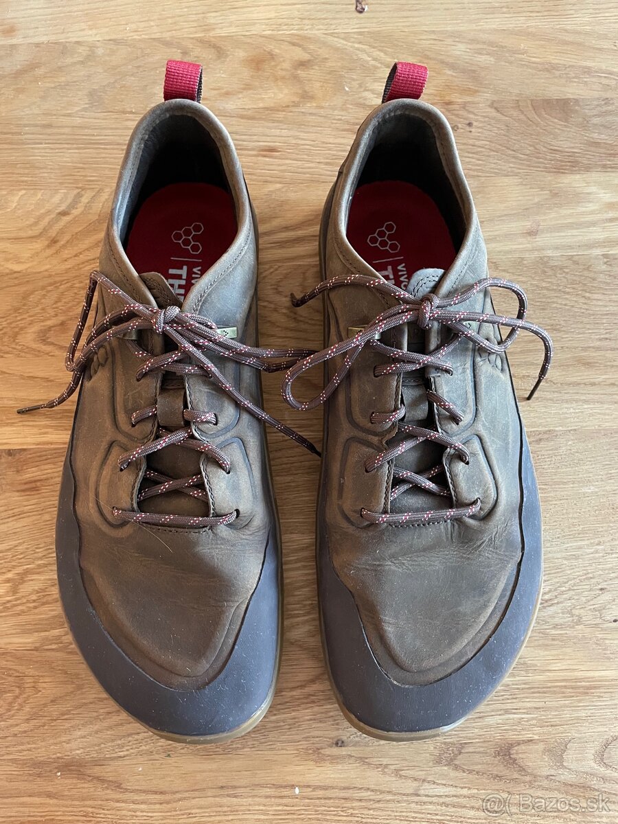 Vivobarefoot tracker leather low veľ.44