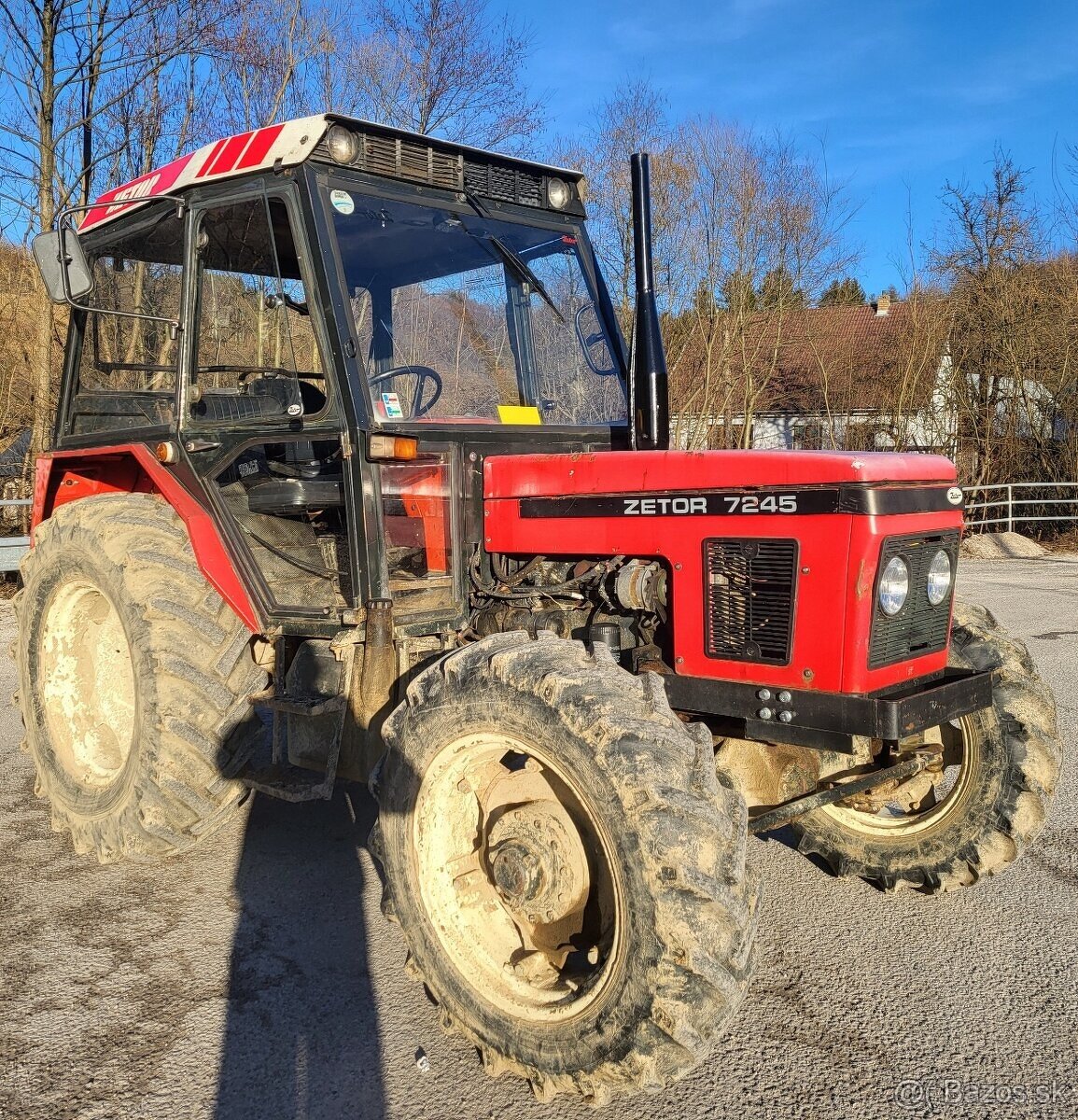 Predam traktor zetor 7245 s TP,ŠPZ