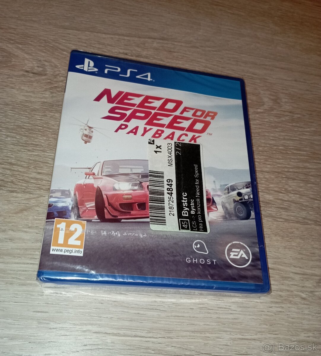 Need For Speed Payback PS4 - nová, nerozbalená