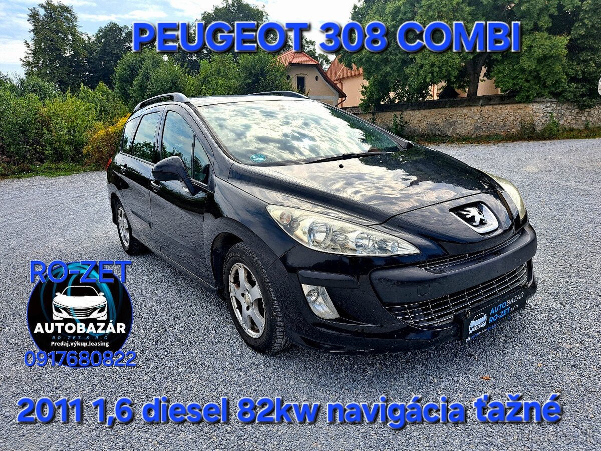 Peugeot 308 sw 1,6hdi 82kw