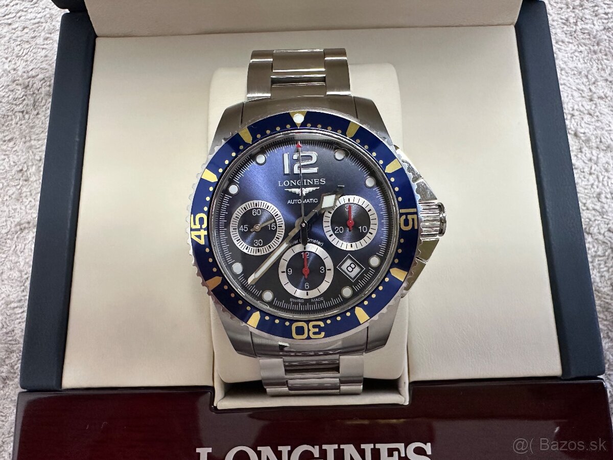 Longines hydroconquest chrono L.3.744.4.96.6