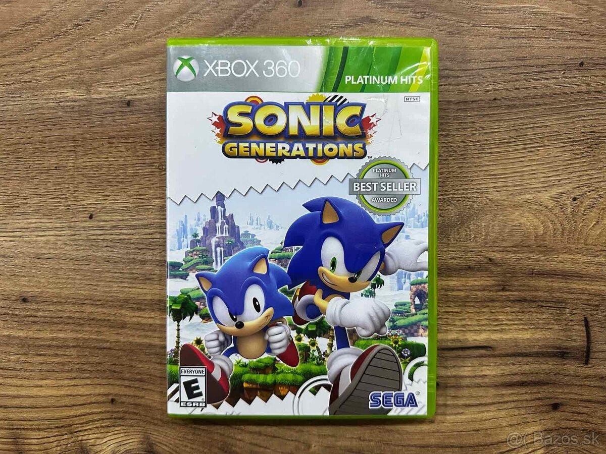 Hra na Xbox 360 - Sonic Generations