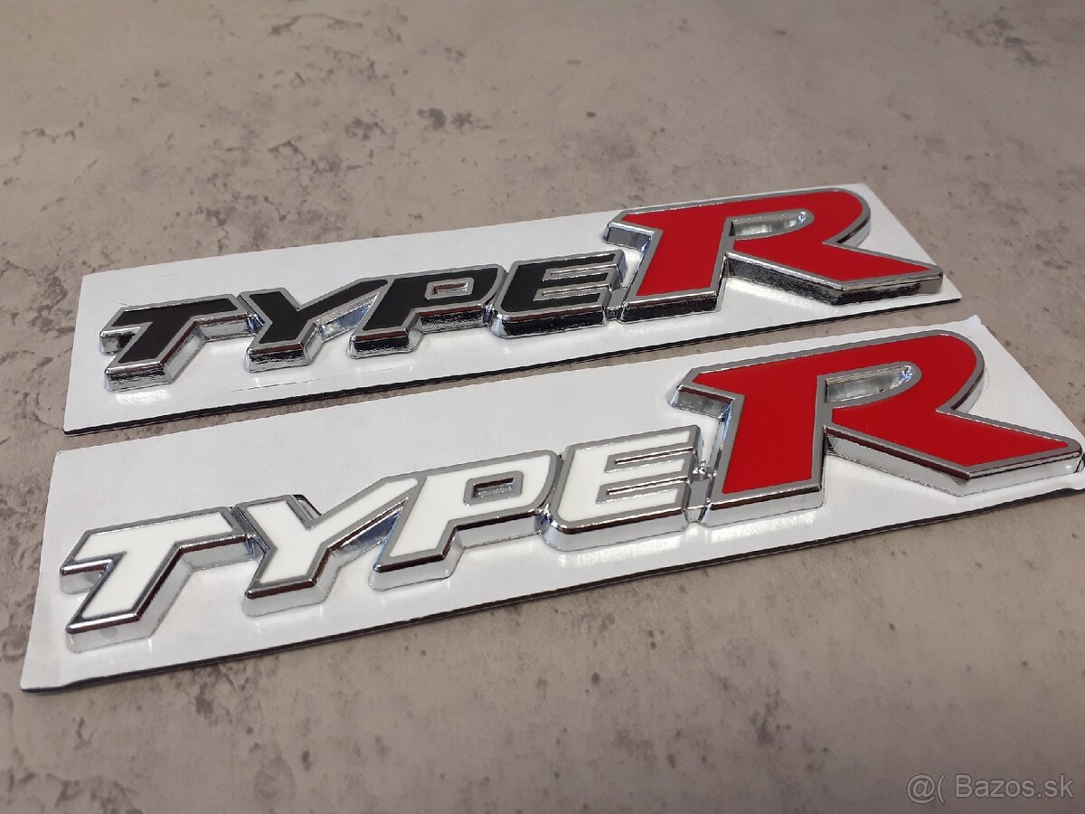 Honda type R logo / emblém