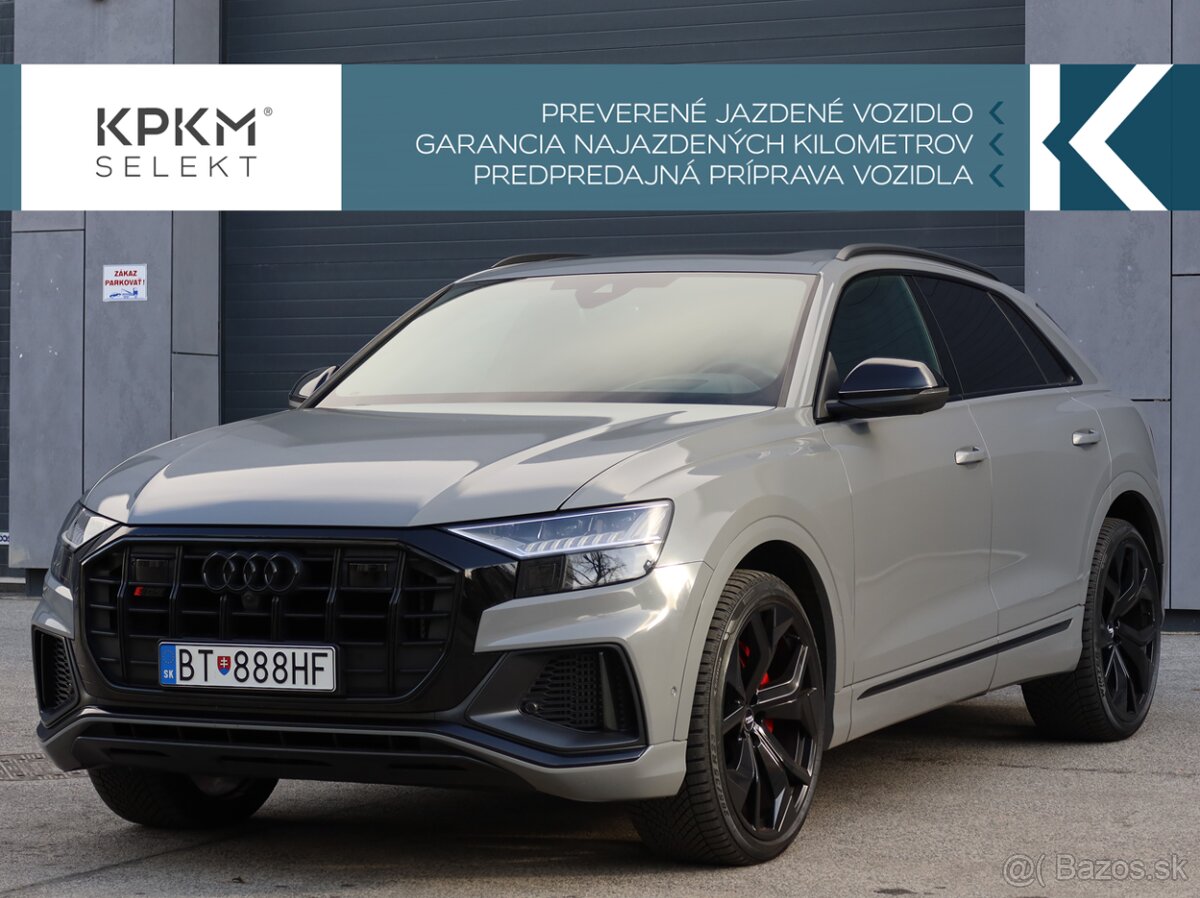 Audi SQ8 4.0 V8 Quattro,kúp.v SR,od.DPH,plná tov.záruka AUDI