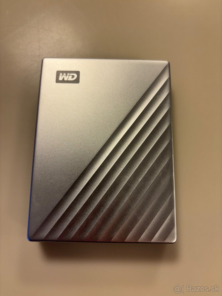 Externý disk WD MY PASSPORT HDD ULTRA 5TB USB-C/USB 3.0