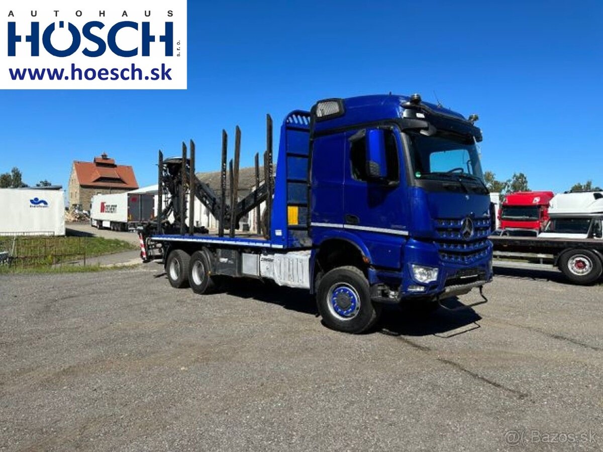 Mercedes-Benz Arocs 3353 6x6 Lesovoz s HR