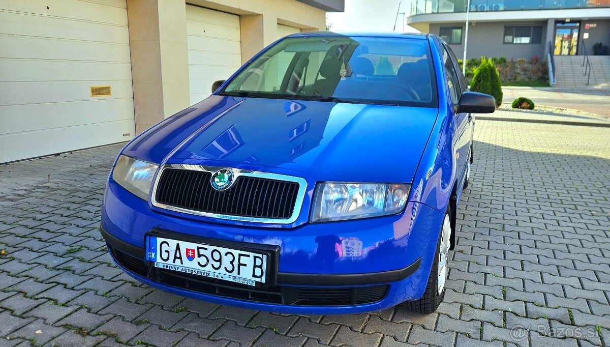 Škoda Fabia Najazd:ORG 125.000 km.Rok 2004 Nová STK EK 2026