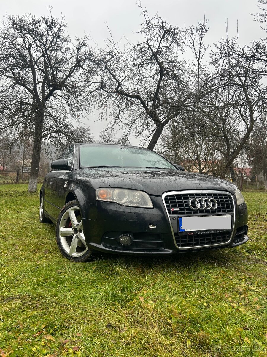 Rozpredám Audi A4 B7 2.0TDI 125kw 2xSline