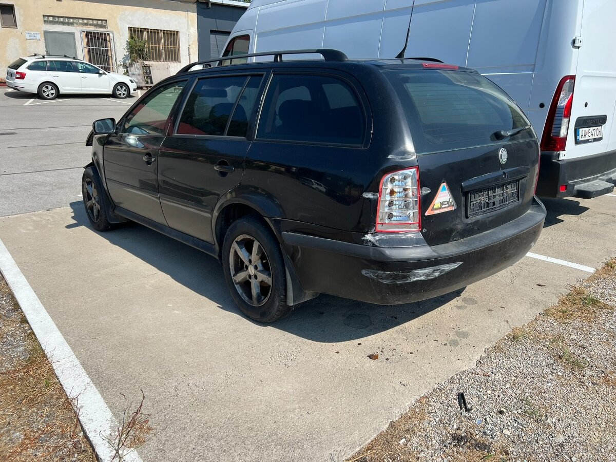 Škoda octavia rv. 2005 1.9 tdi 74kw kód motora AXR