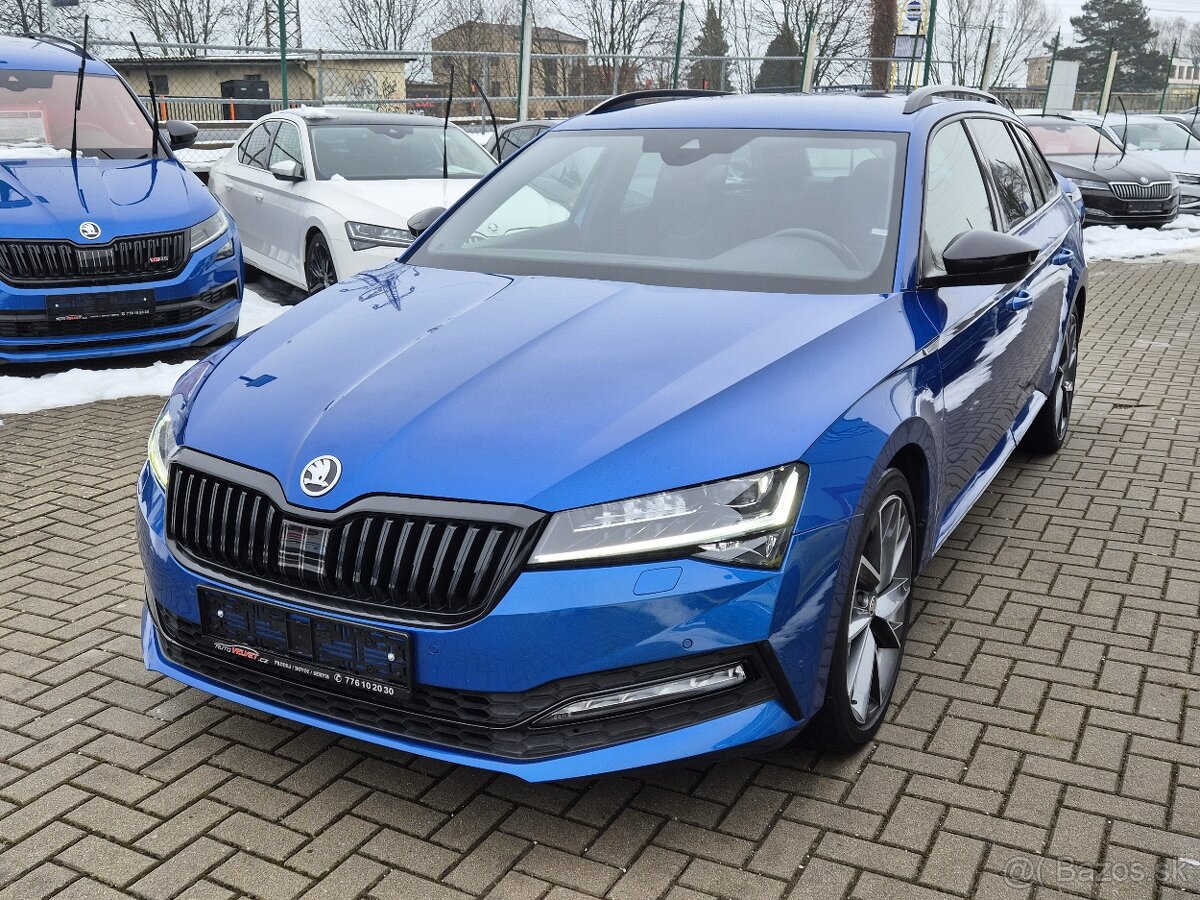 Škoda Superb III DSG SPORTLINE VIRTUAL KAMERA TAŽNÉ