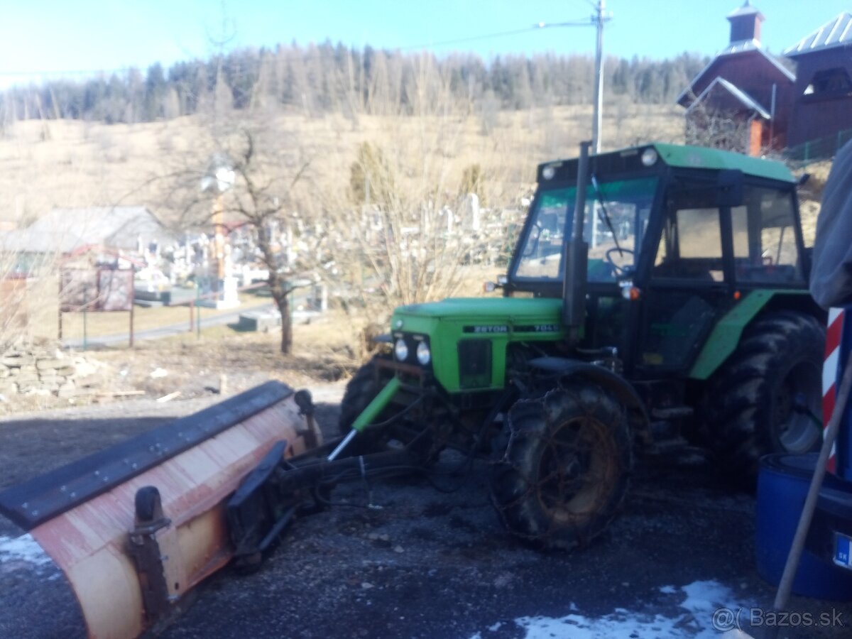 Zetor 7045 horal systém