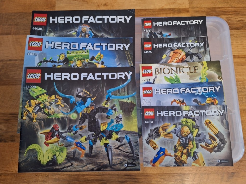 Predám LEGO HeroFactory a Bionicle