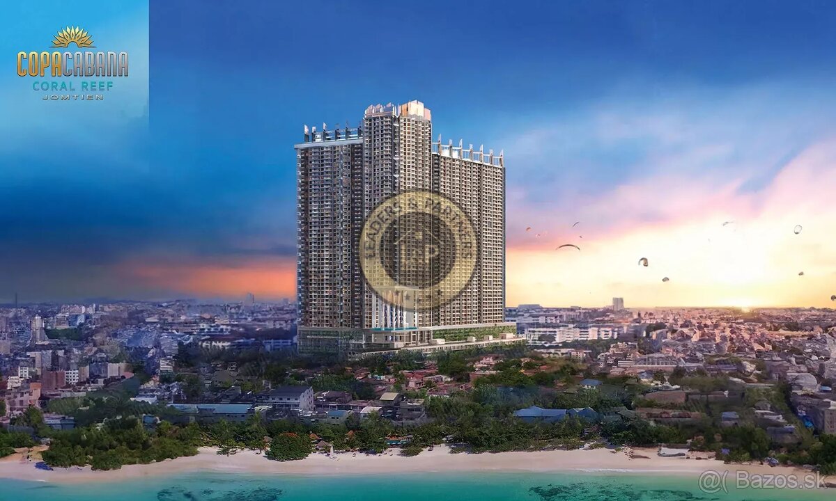 Apartmánový komplex Copacabana Coral Reef, Pattaya-Thajsko