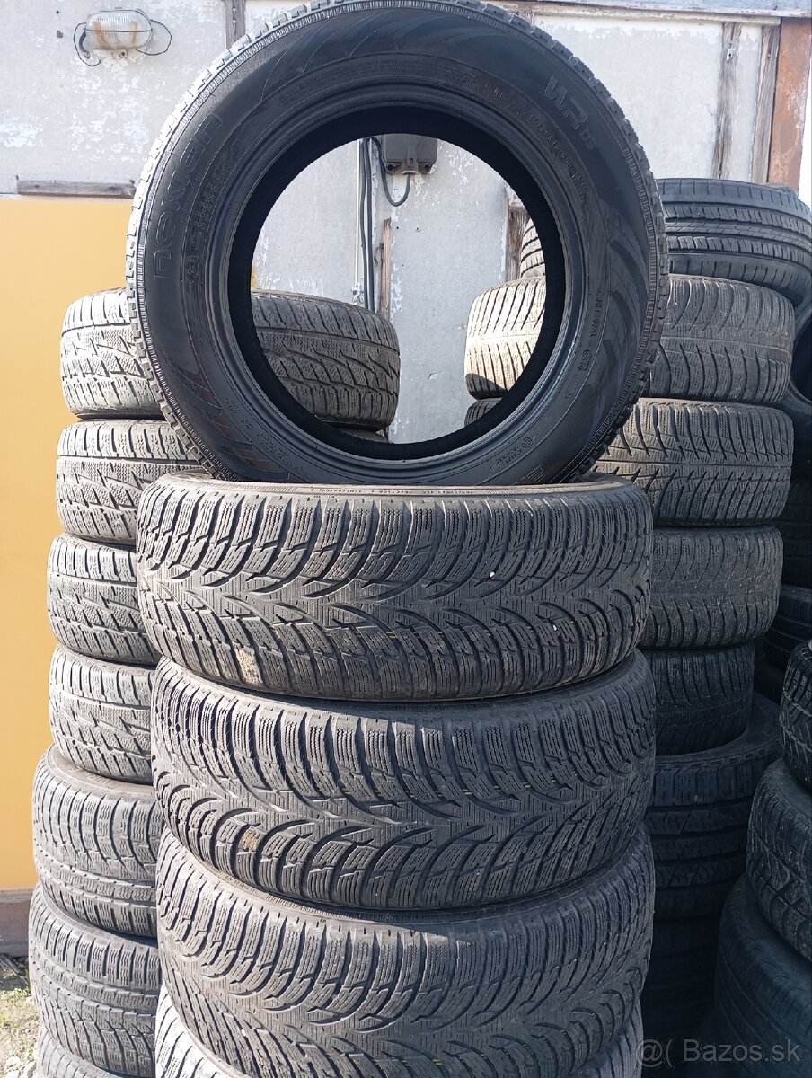 Predám jazdené pneu zimné 215/60 R16