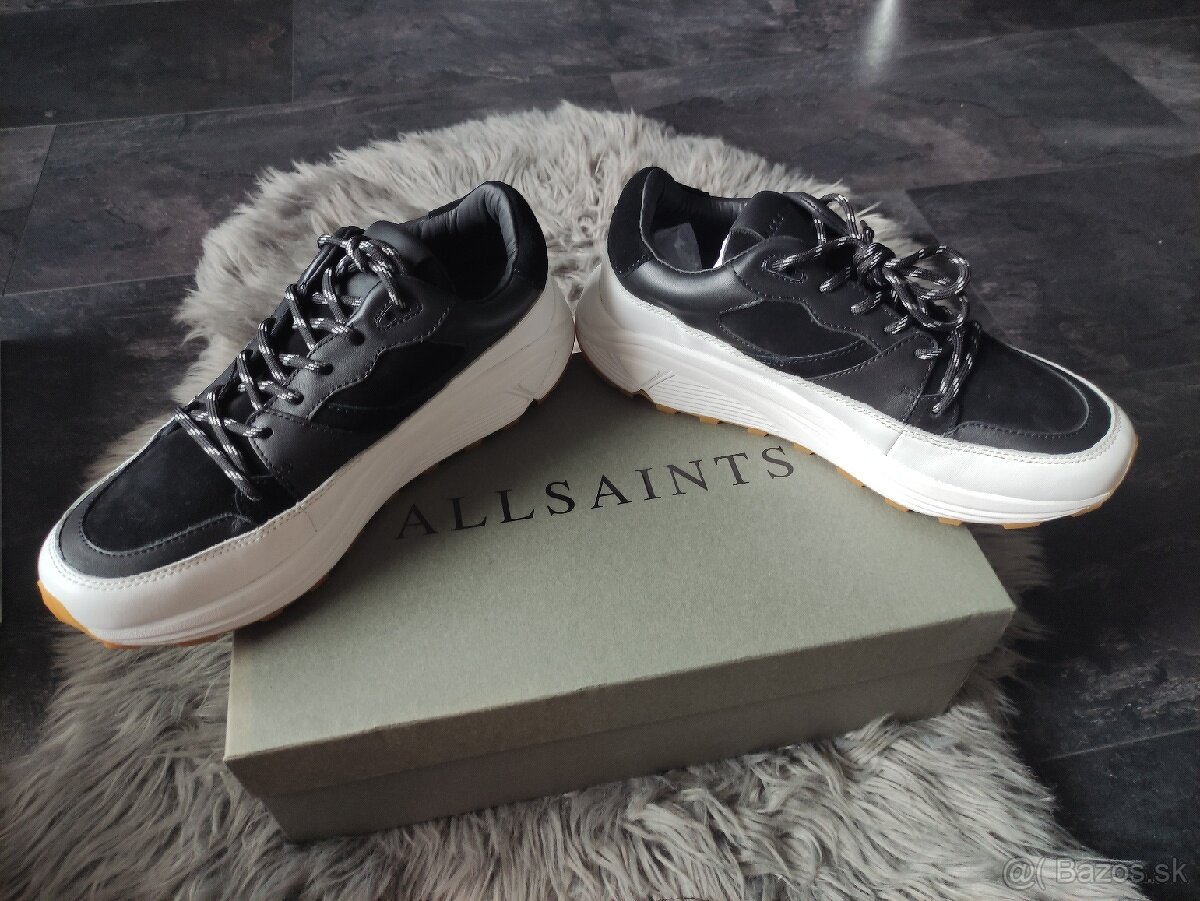 AllSaints Kozene panske Tenisky vibram vel. 43