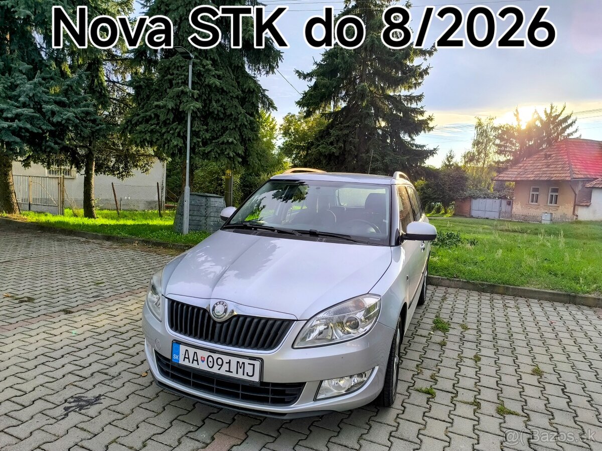 Škoda Fabia facelift 1.2 TSI elegance  nová STK