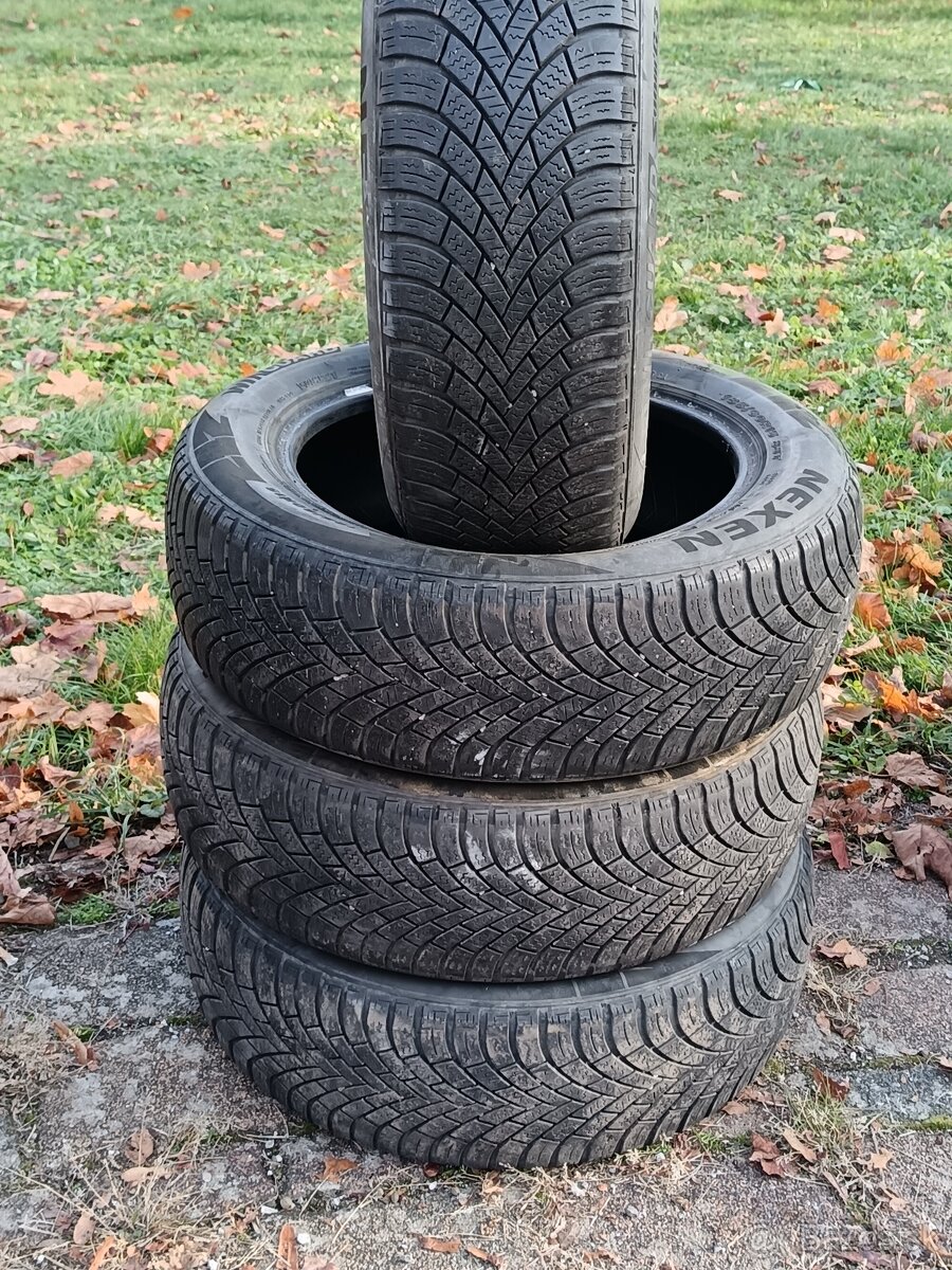 Predám pneumatiky 185/60 R15 zimné