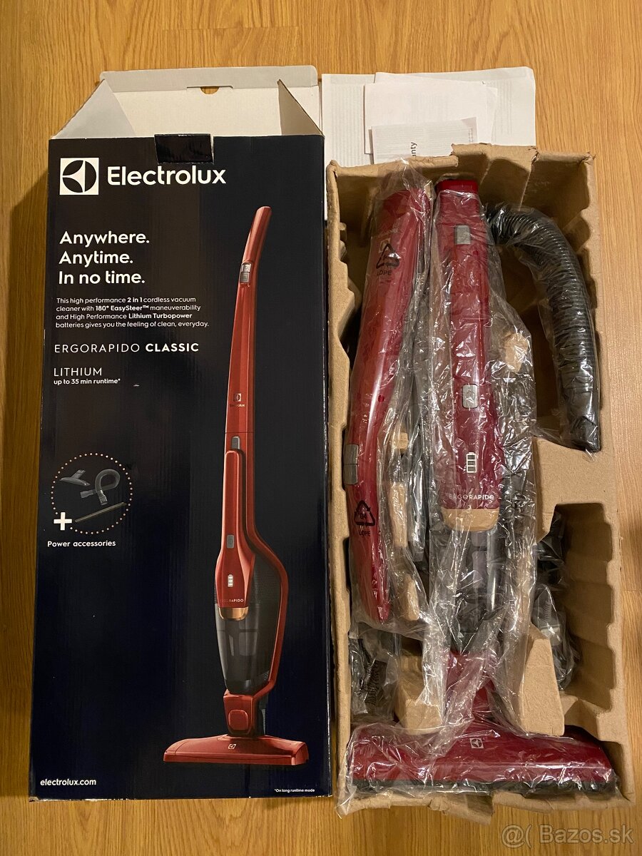 Electrolux Ergorapido Classic EERC75WRK Úplne nový krabica