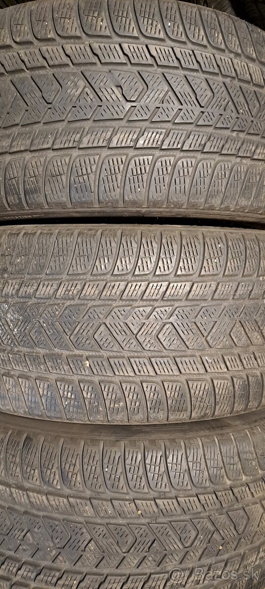 Predám 3ks jazdené zimné 285/40r20-108V Pirelli