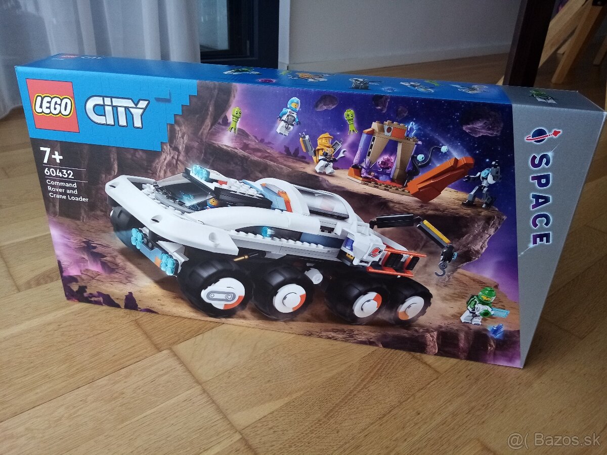 60432 LEGO City Space Command Rover and Crane Load