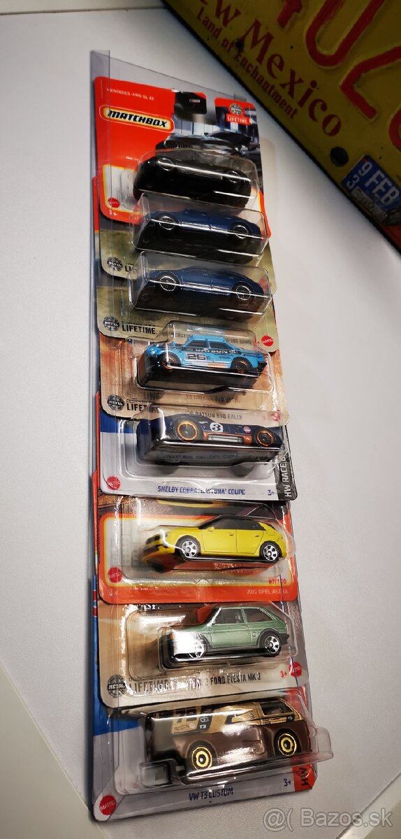 Zakladač na HotWheels - Matchbox karty