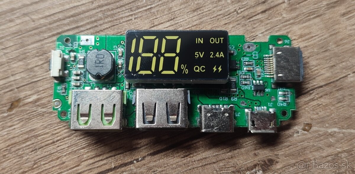 PCB napajacia doska na stavbu vlastnej powerbanky