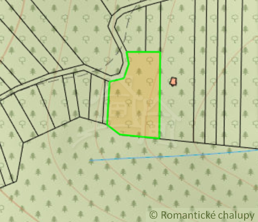 Pozemok  v rekreačnej oblasti Tále - Krpáčovo.