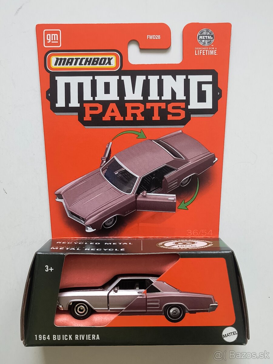 Matchbox Moving Parts - 1964 Buick Riviera