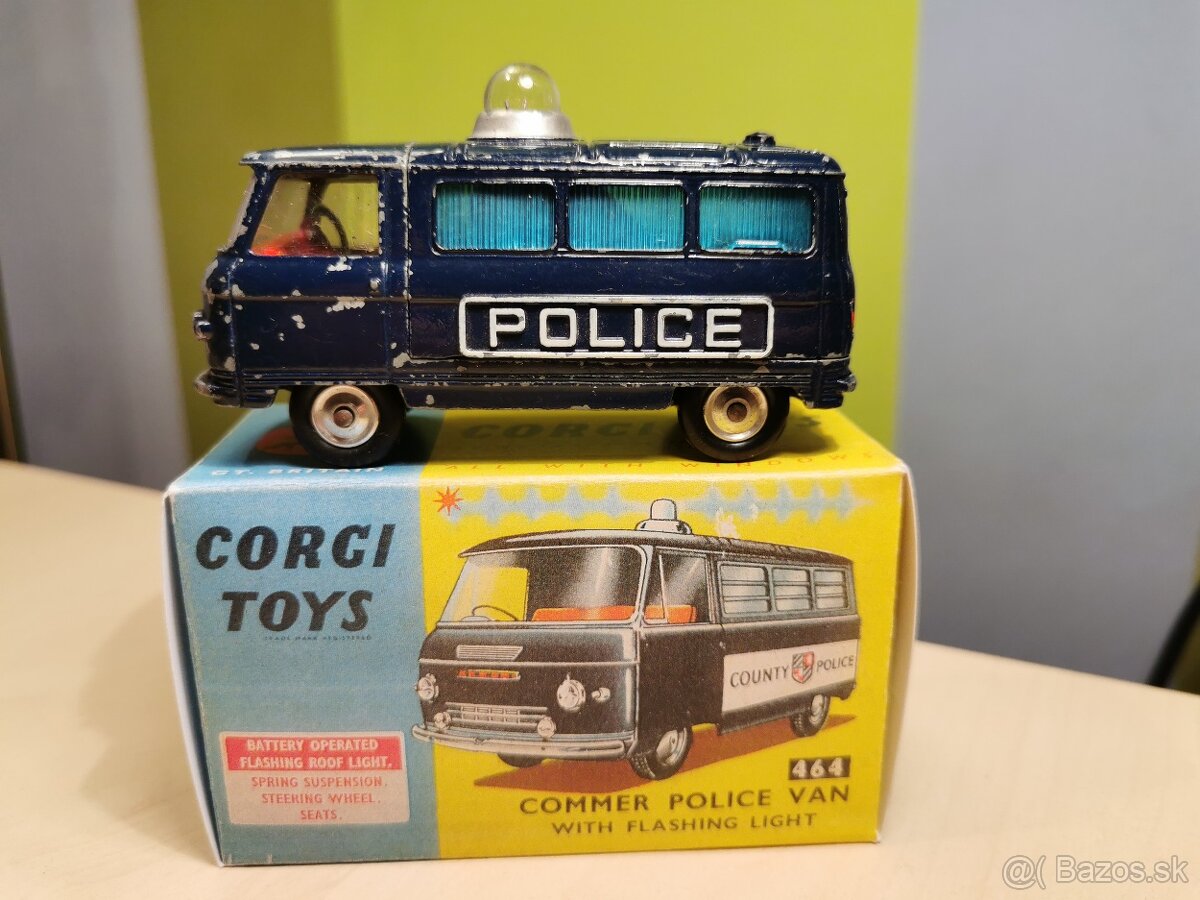 Corgi toys Commer Police