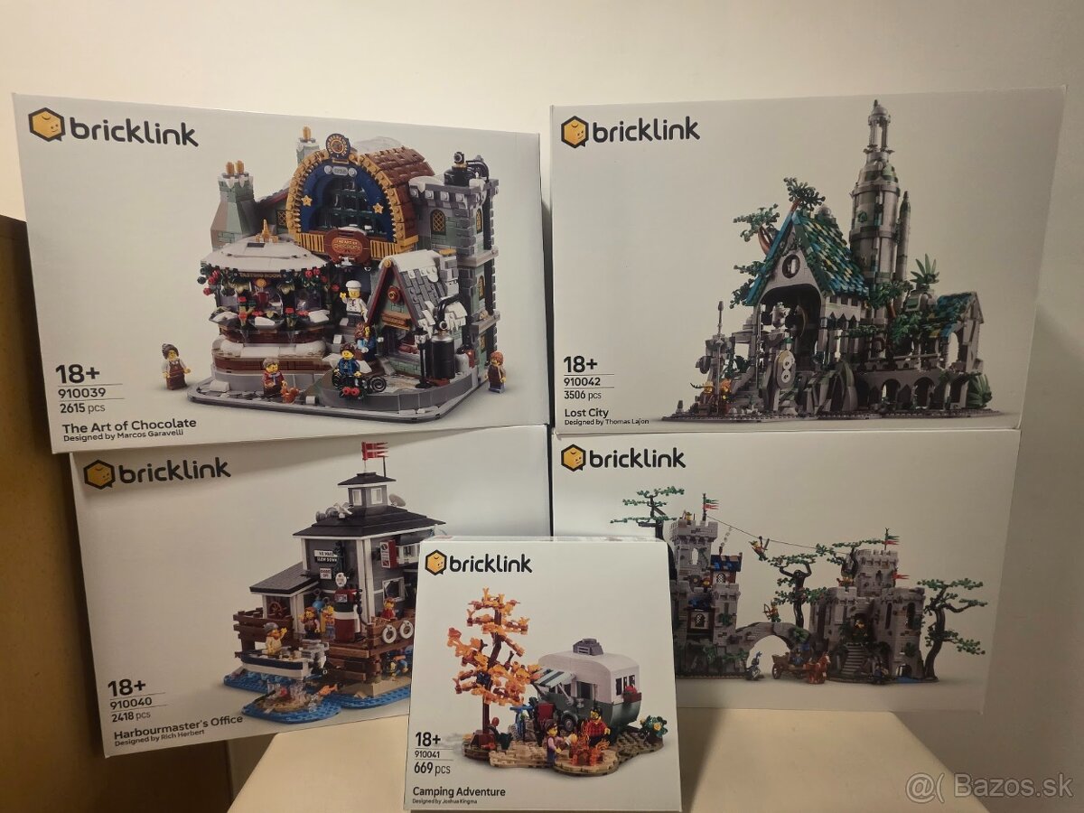 Lego Bricklink 910039,910040,910041,910042,910043