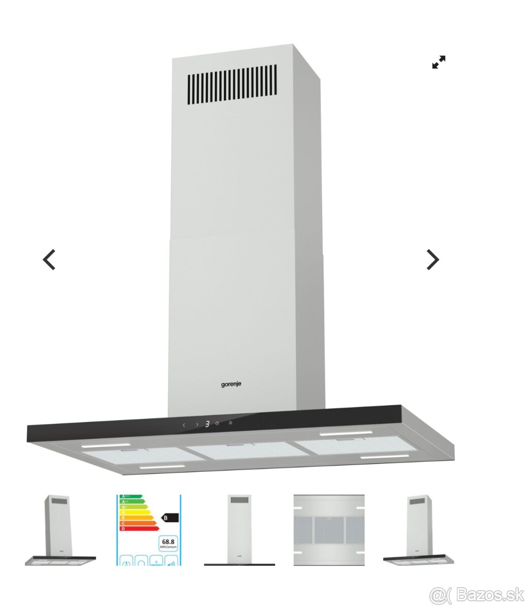 Gorenje - ostrovčekový digestor