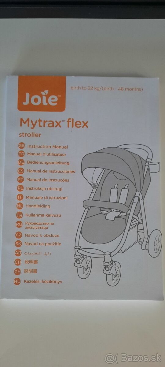 Športový kočík Joie mytrax flex
