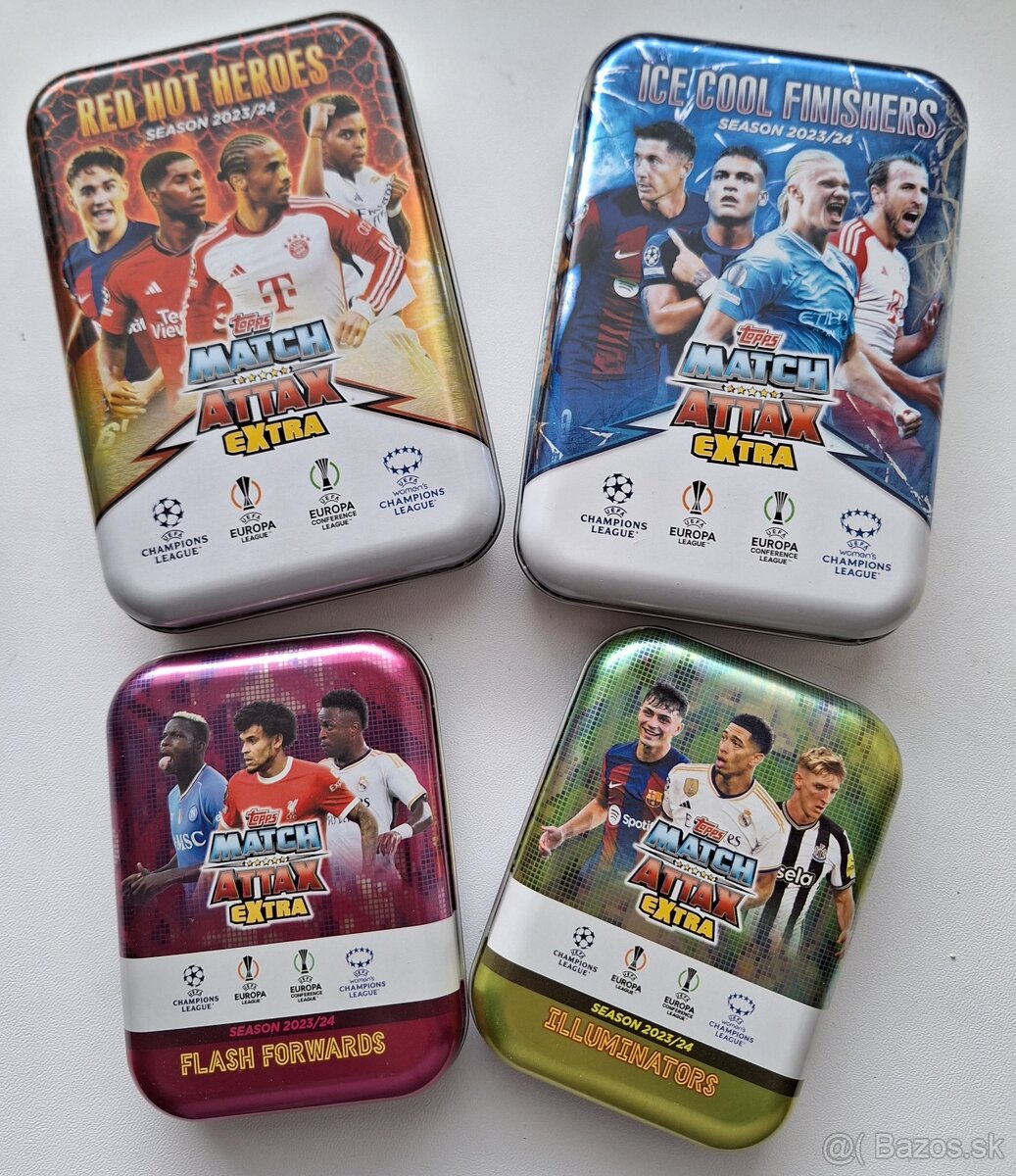 Plechovky MATCH ATTAX CHAMPIONS LEAGUE EXTRA 2023/24