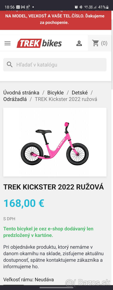 trek odrazadlo