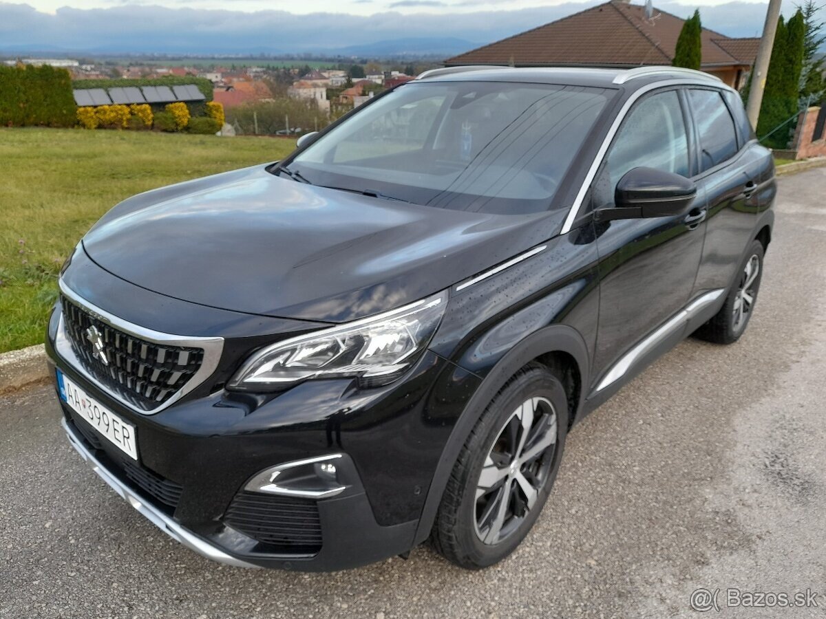 Predám-Peugeot 3008 1,2 benzín 96kW,M6,ALLURE PACK