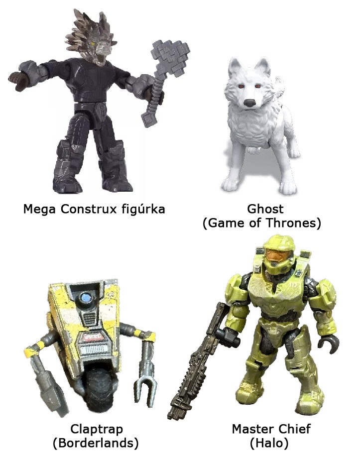 Figúrky Mega Bloks a Mega Construx