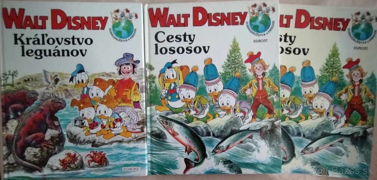 Walt Disney -- Kráľovstvo leguánov+Cesty lososov