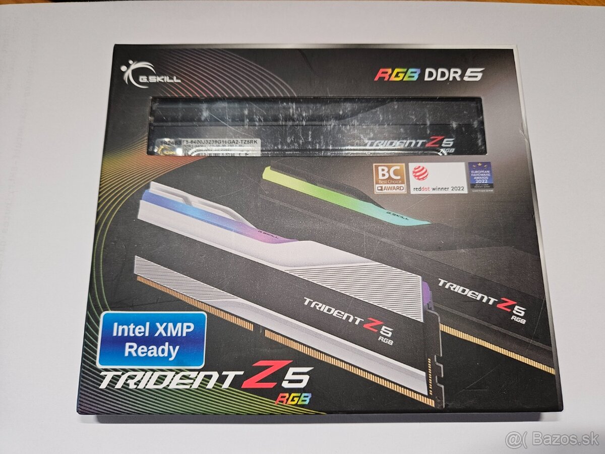 G.skill Trident Z5 RGB DDR5-6400 CL32-39-39-102 1.40V 32GB (