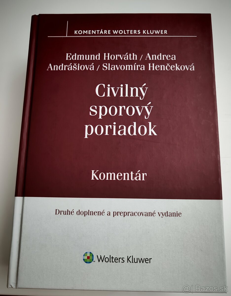 Civilný sporový poriadok s komentárom