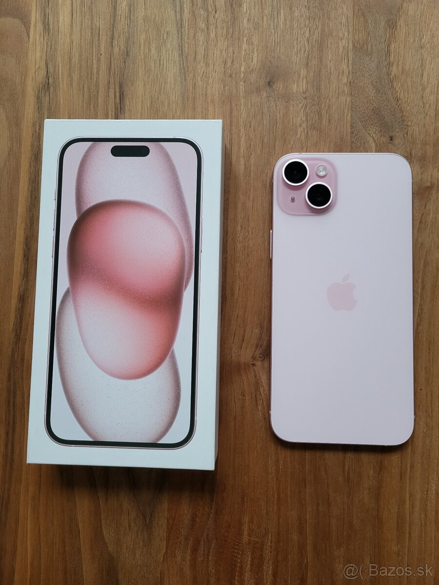 iPhone 15 Plus 256 GB pink