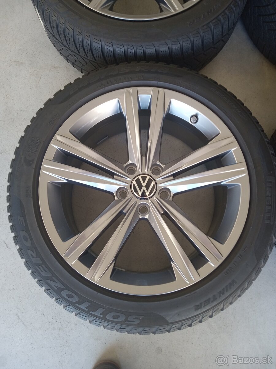 4ks zimne ALU 5x112 R18 8J ET40 Original VOLKSWAGEN ARTEON