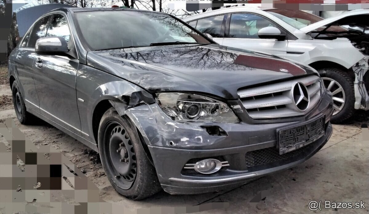 Mercedes C200 W204 2.2 CDI 2008 Predám MOTOR 646.811