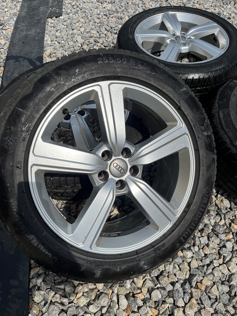 Original Audi Q7 Disky R20" s Continental Winter 255/50 R20