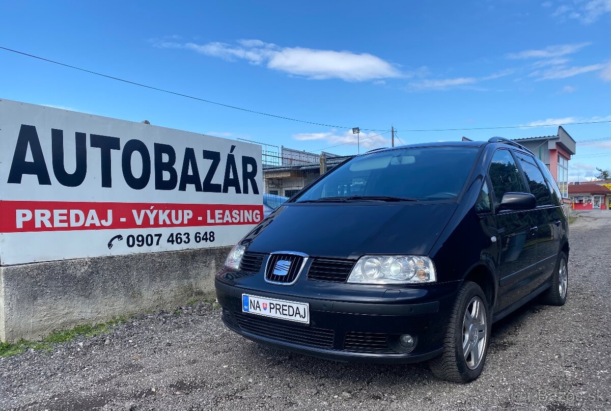 Seat Alhambra 1.9TDi 85kW 4x4