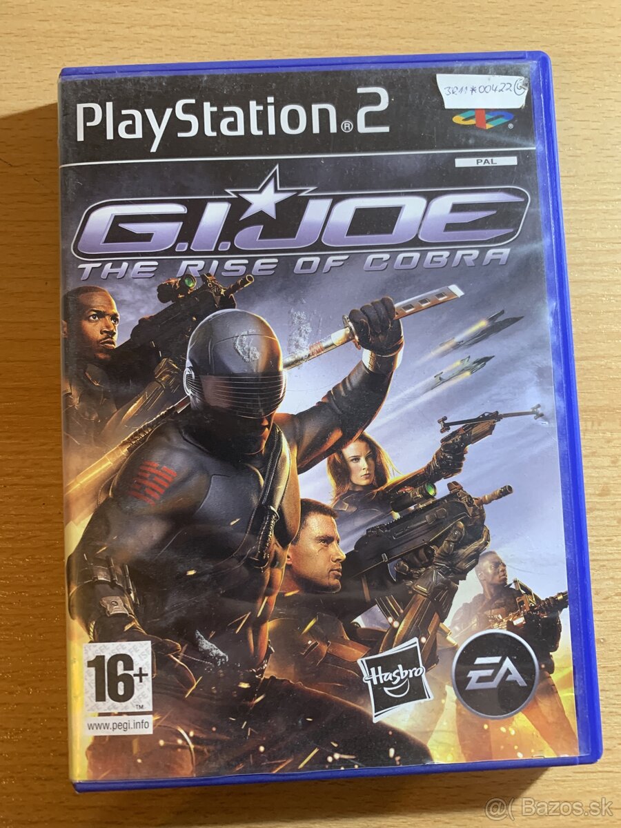 Hra na PS2 G.I. JOE The Rise of Cobra