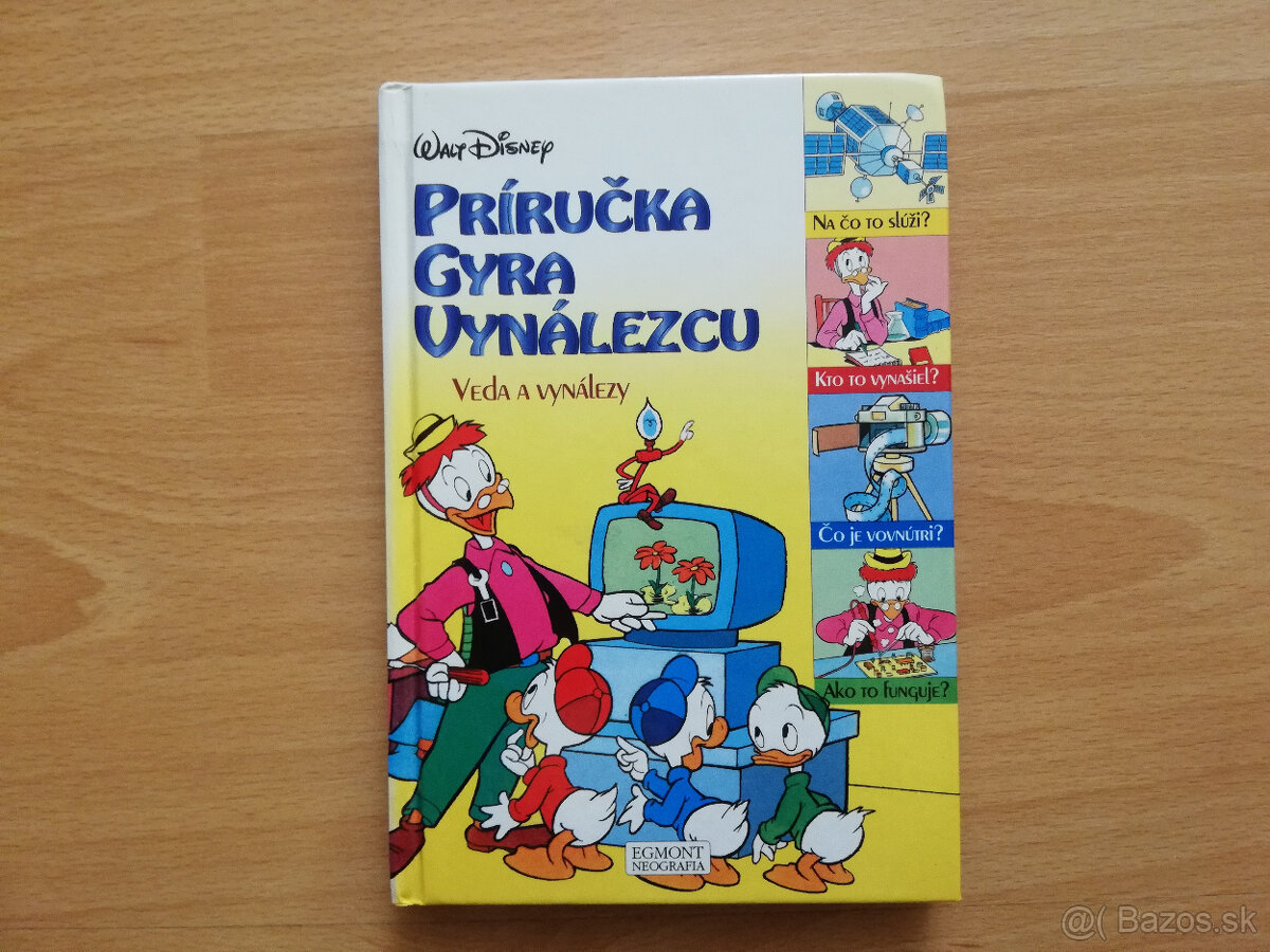 Walt Disney - Príručka Gyra Vynálezcu - Veda a vynálezy 1996