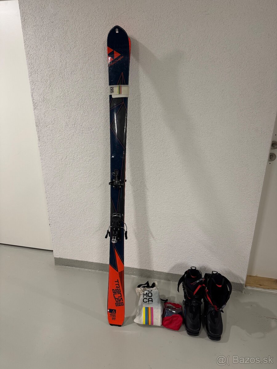 Fisher transalp 88 177cm, Salomon s/lab 28,5